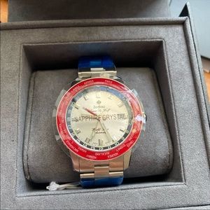 NWT Zodiac Limited Edition World Time Watch